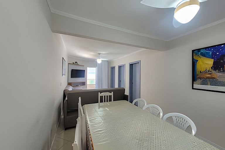 L161 - Apartamento na avenida para 7 pessoas