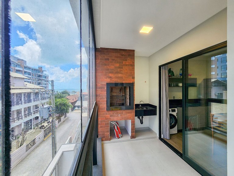 L020 | Villa Francione 202 apto amplo em Bombas