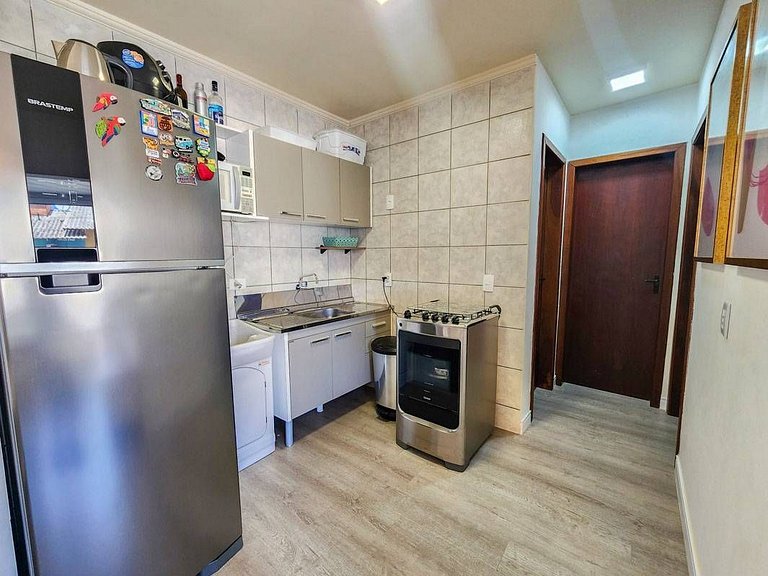 L033 | Apartamento c/ Churrasqueira Perto da Praia