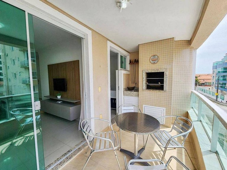 L047 | Apartamento a 300 metros da praia em Bombas