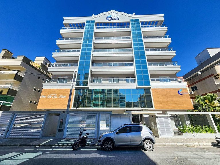 L053 | Apartamento a 250m do mar com churrasqueira