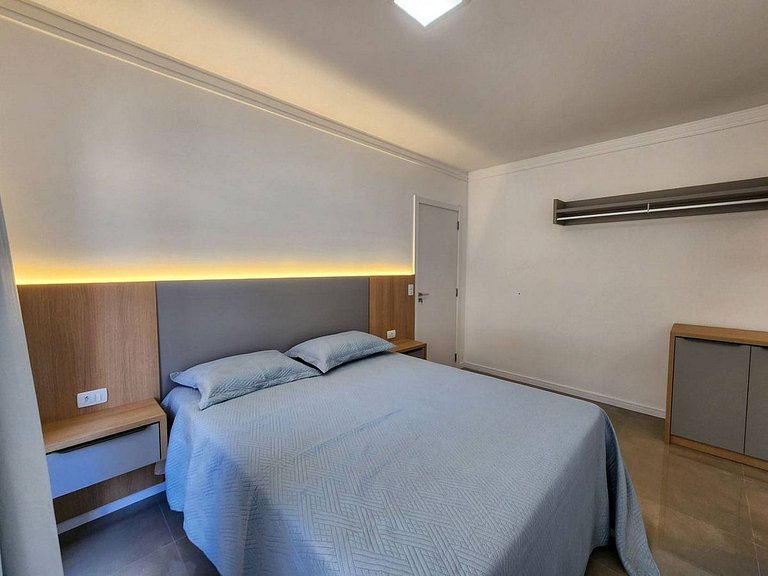 L053 | Apartamento a 250m do mar com churrasqueira