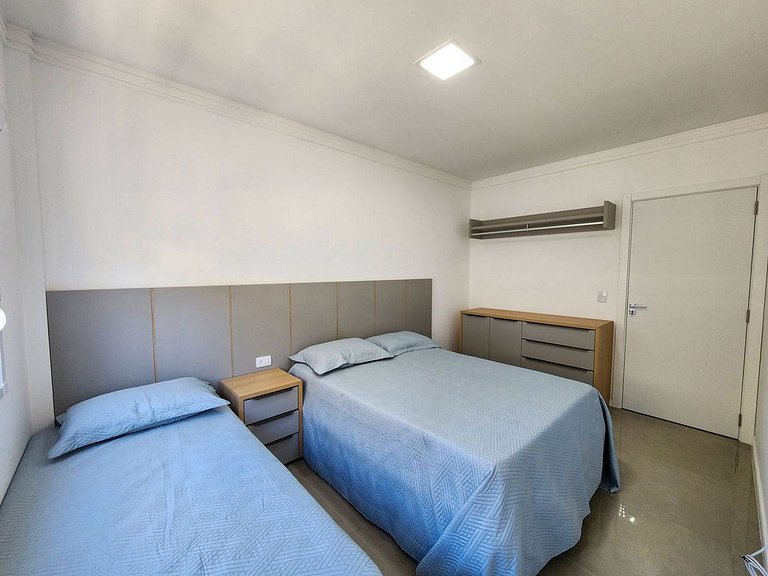 L053 | Apartamento a 250m do mar com churrasqueira