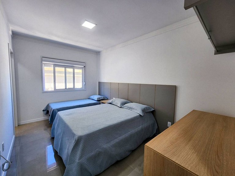 L053 | Apartamento a 250m do mar com churrasqueira