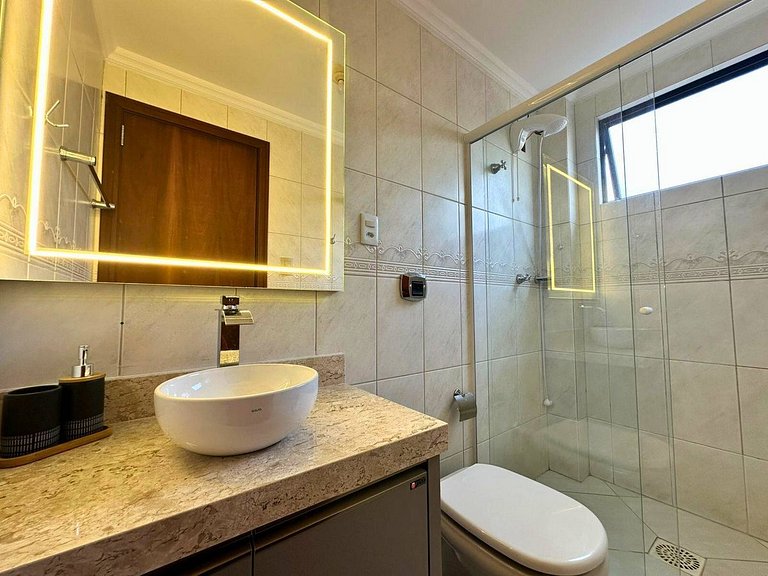 L084 | Apartamento a 80m do mar na Praia de Bombas
