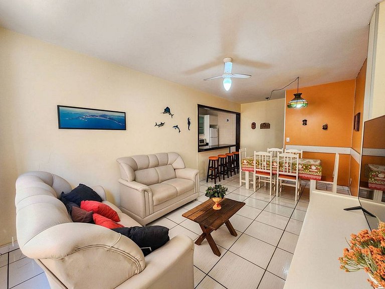 L109 | Apartamento a 100 metros do mar