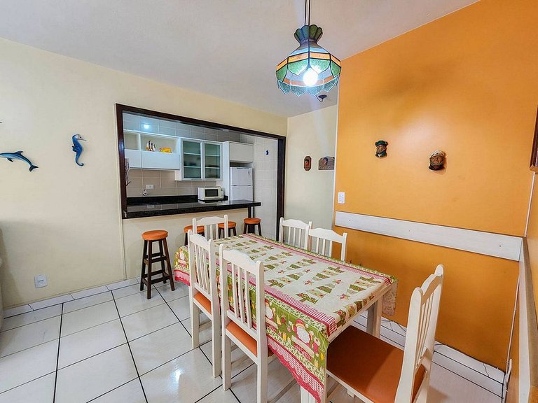 L109 | Apartamento a 100 metros do mar