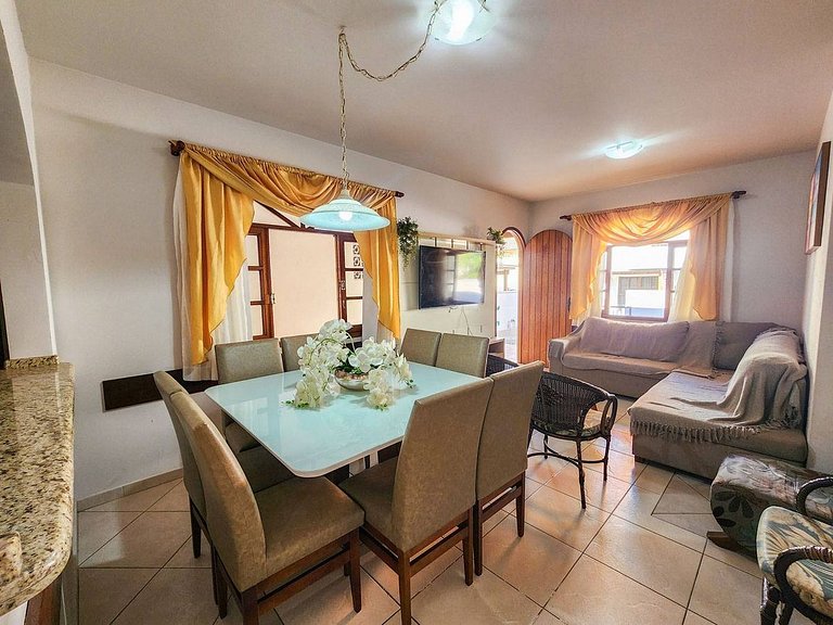 L112 | Casa para 12 pessoas a 120 metros do mar