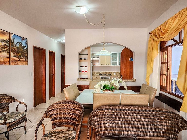 L112 | Casa para 12 pessoas a 120 metros do mar