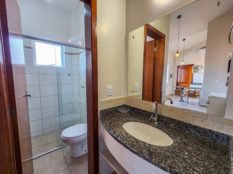 L120 | Apartamento a 20 metros do mar em Bombas