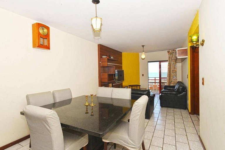 L156 - Apartamento vista mar 190m da Praia Bombas