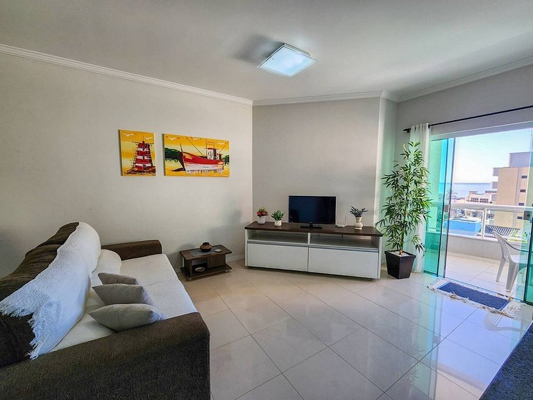 L163 - Apartamento em Bombas a 220 metros do mar