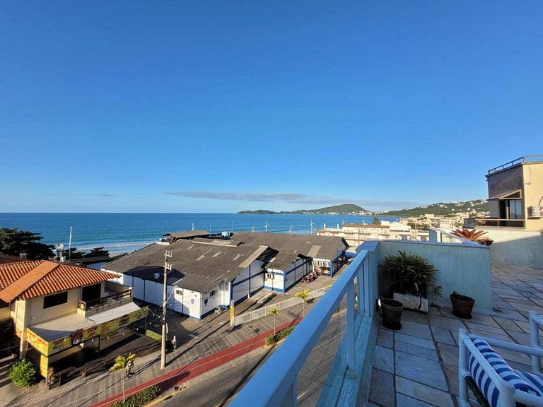 L165 - Cobertura duplex a 120 metros do mar