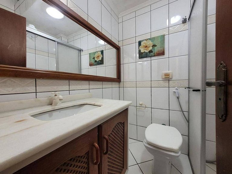 L166 - Triplex frente mar com piscina em Bombas